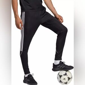 ADIDAS Men's Tiro 23 AEROREADY Size 2XL Color Black League Track Pants Football